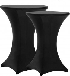 Cocktail Table Spandex Black