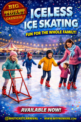 Ice-less Ice Skating Rink